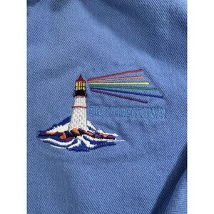 Provincetown Vintage Sweatshirt Pride Lighthouse Blue Size Medium